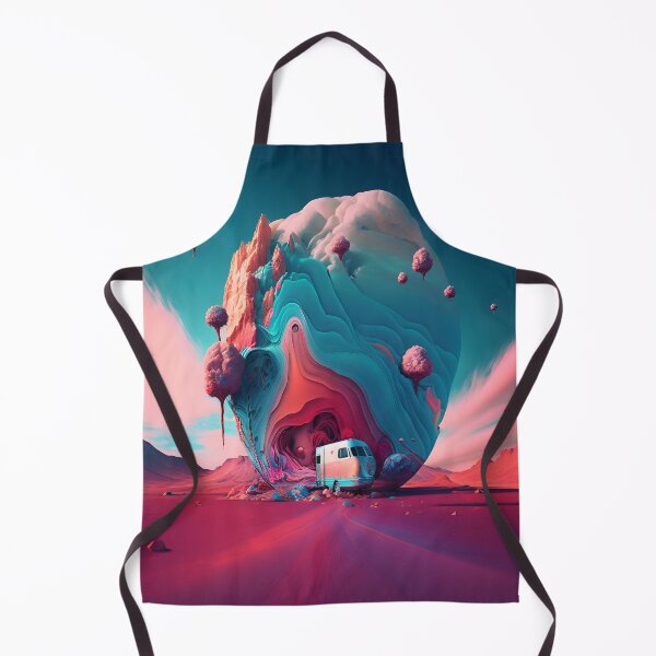 Item preview, A camper in a surreal world designed and sold by Cr-AI-tive.