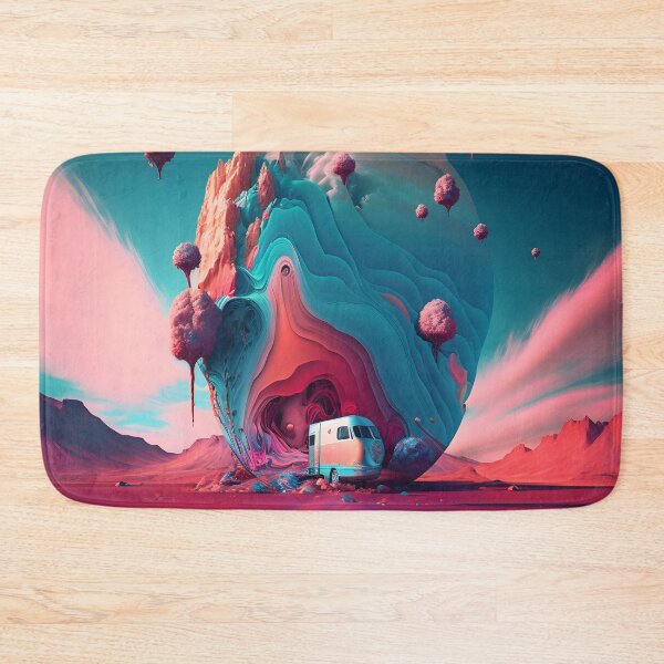 Item preview, A camper in a surreal world designed and sold by Cr-AI-tive.