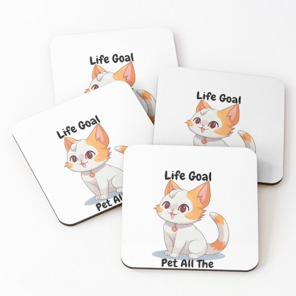 Item preview, Life Goal Pet All The Cats designed and sold by Kwoss.