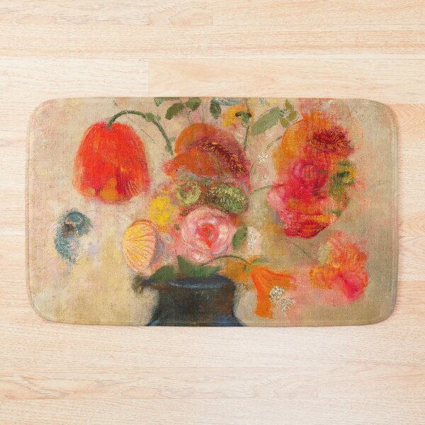 Item preview, Large Vase with Flowers (1912) by Odilon Redon designed and sold by BossyCatHome.