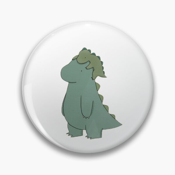 Item preview, Big and small dinosaur sticker designed and sold by Stickers N More.