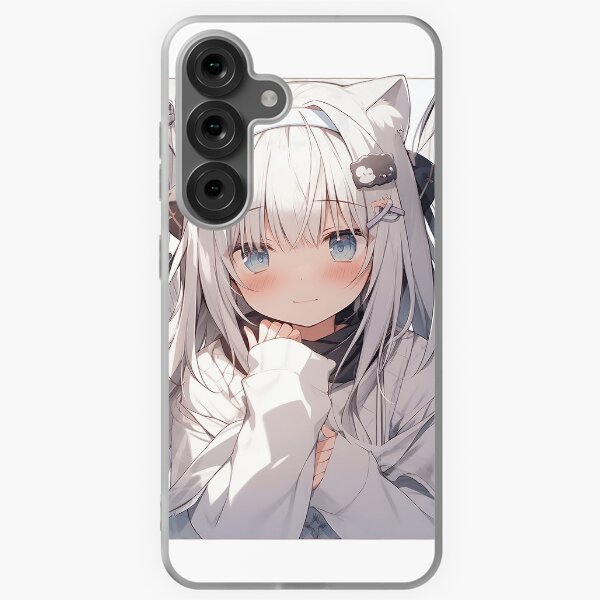 Aperçu de l'œuvre mignon anime neko fille créée et vendue par Hikiversity.