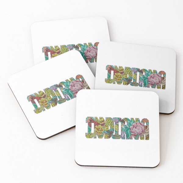 Item preview, INDIANA Floral Silhouette  designed and sold by Sproutopia-Art.