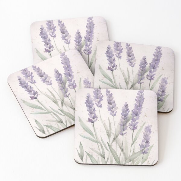 Item preview, Lavender Blooms: A Delicate Watercolor design designed and sold by Paul-Rand.