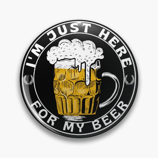 Item preview, I'm just here for the beer funny -Beer Lovers designed and sold by artfartzzz.