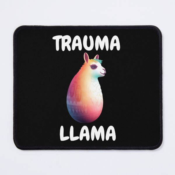 Item preview, Trauma Llama Easter Egg designed and sold by LlamaLoversShop.