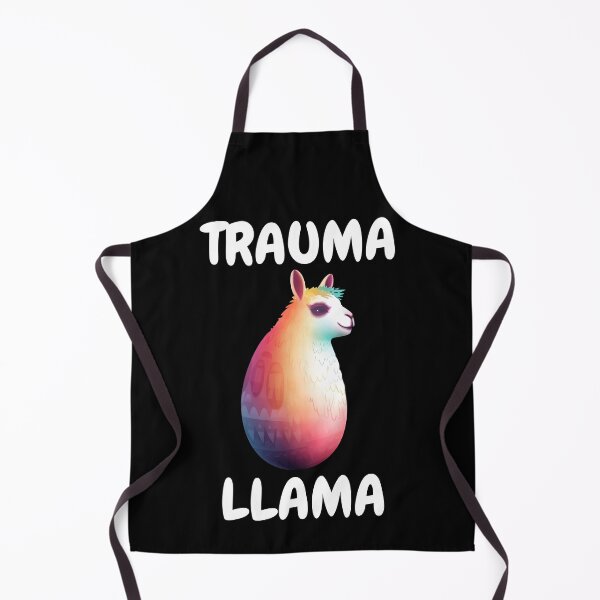 Item preview, Trauma Llama Easter Egg designed and sold by LlamaLoversShop.