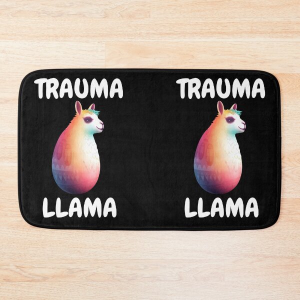 Item preview, Trauma Llama Easter Egg designed and sold by LlamaLoversShop.