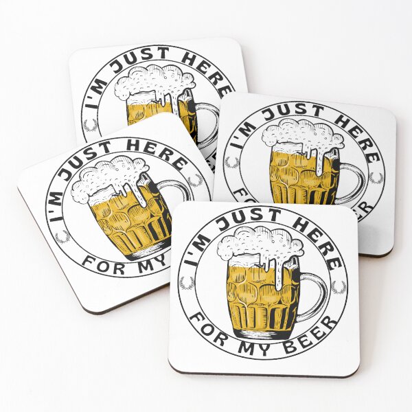 Item preview,  I'm just here for my beer funny -Beer Lovers designed and sold by artfartzzz.