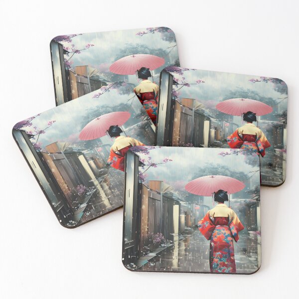 Item preview, japanese girl -traditional umbrella simple designed and sold by Salah Salem.