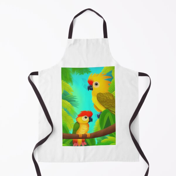 Item preview, Tropical Caique Parrot Design: Colorful and Playful Art for Bird Lovers | Redbubble designed and sold by Eline-Prints.