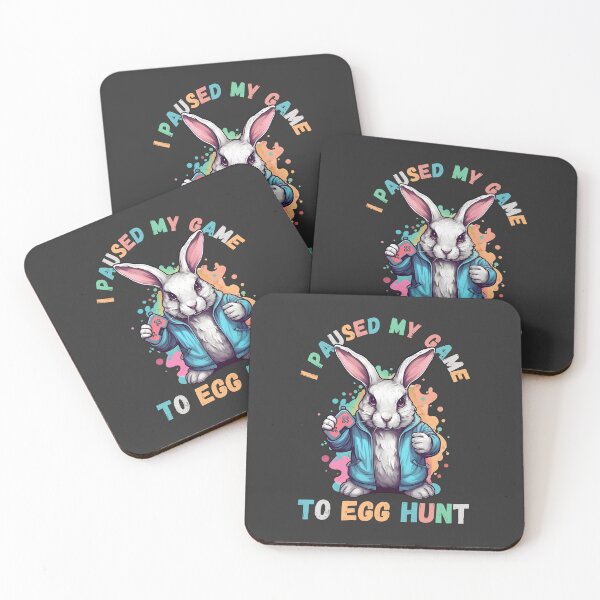 Item preview, I paused my game to egg hunt designed and sold by Yevhenii Kravchuk.