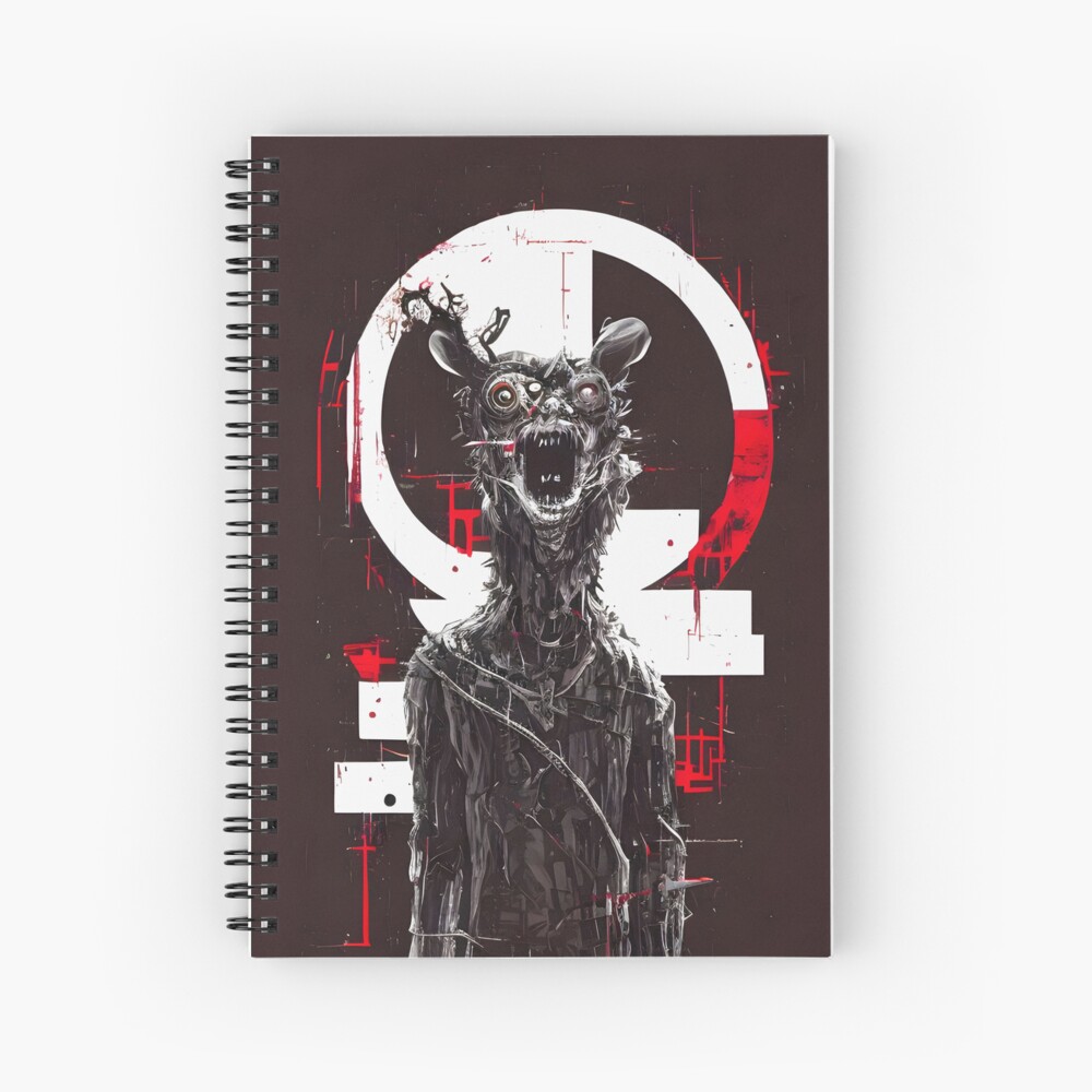 Item preview, Spiral Notebook designed and sold by StudioDestruct.
