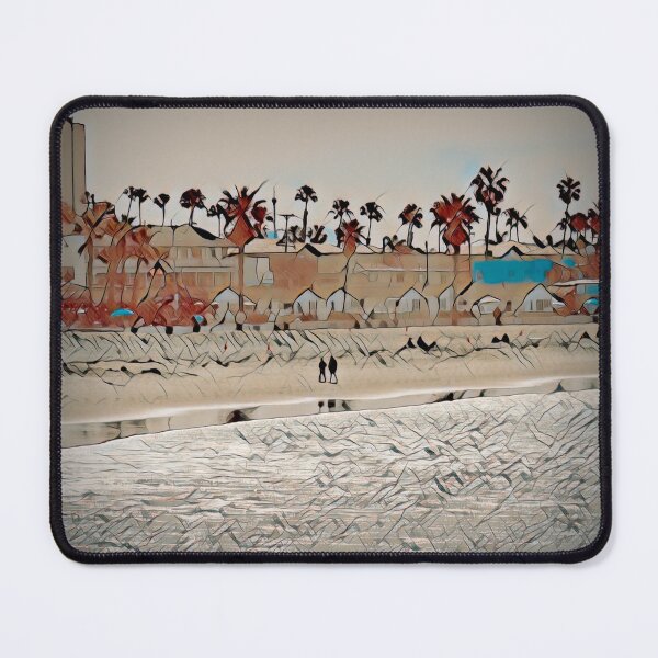 Item preview, Beach Landscape Abstract designed and sold by bertsworks300.