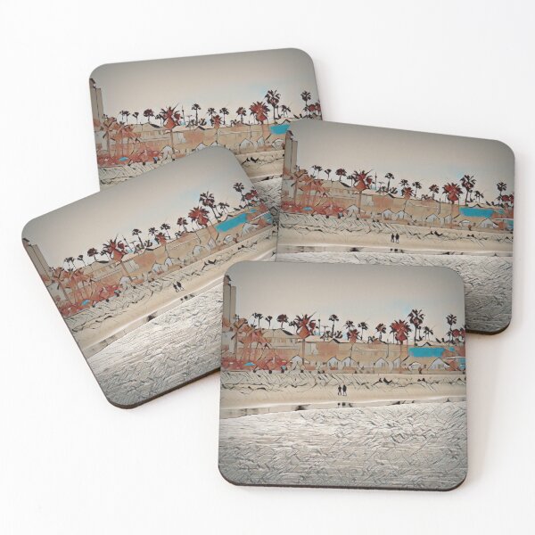 Item preview, Beach Landscape Abstract designed and sold by bertsworks300.