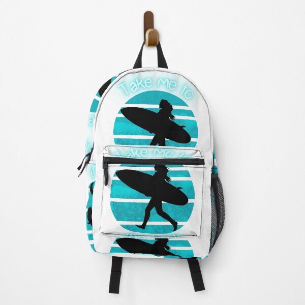 Item preview, Take me to the surf - Woman walking with surfboard designed and sold by Jenson Major.