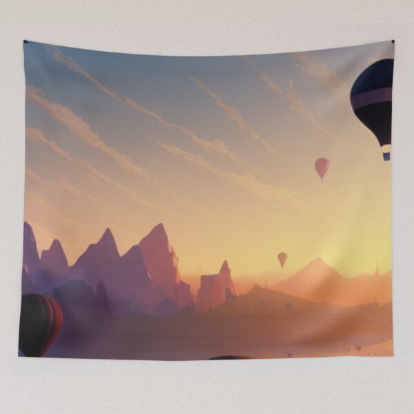 Item preview, Rising Above: The Thrill of Hot Air Balloon Flight designed and sold by MagnifiqueMind.