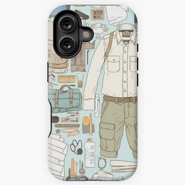 Item preview, Boy Scout Inventory Knolling | Illustration | 8K designed and sold by Hazmat-AI7.