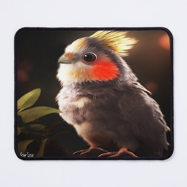 Item preview, Baby Cockatiel Portraiture designed and sold by Junior's Digital Designs.