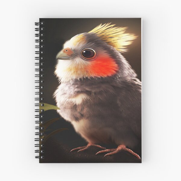 Item preview, Baby Cockatiel Portraiture designed and sold by Junior's Digital Designs.