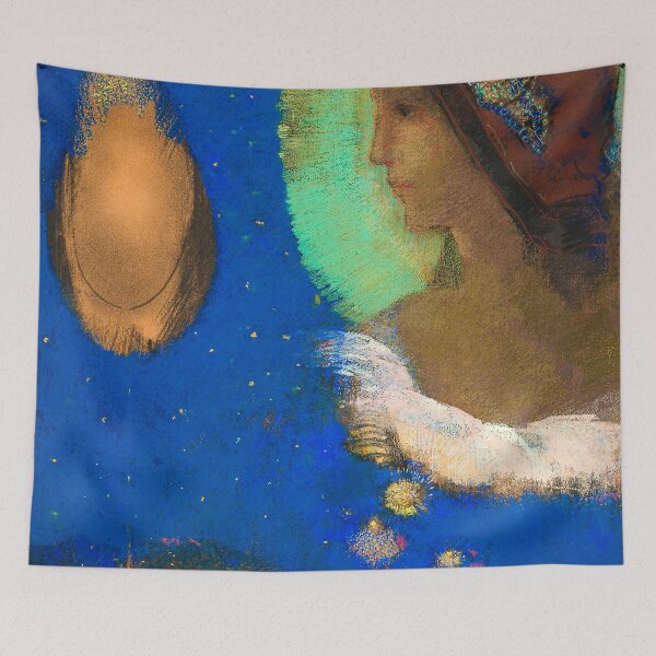 Item preview,  Sita (1893) by Odilon Redon designed and sold by BossyCatHome.