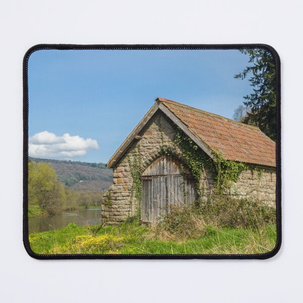 Item preview, The Boathouse up river from Brockweir on the banks of the River Wye  designed and sold by Cameranick.