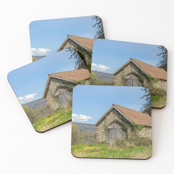 Item preview, The Boathouse up river from Brockweir on the banks of the River Wye  designed and sold by Cameranick.