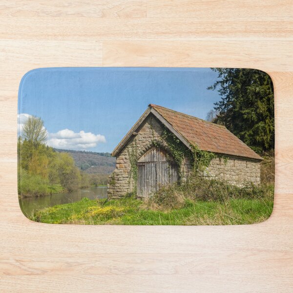 Item preview, The Boathouse up river from Brockweir on the banks of the River Wye  designed and sold by Cameranick.