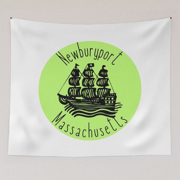 Item preview, Newburyport Massachusetts - green designed and sold by jechaiyells.