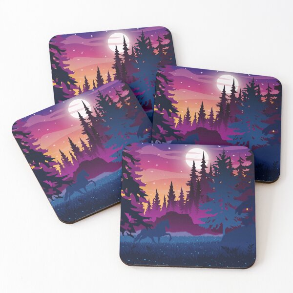 Item preview, Colorful magical fantasy landscape designed and sold by Art-Ilustration.