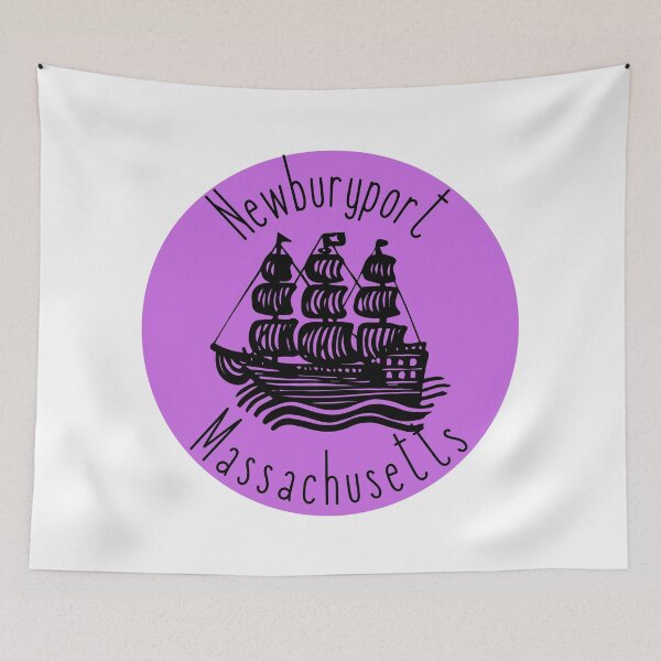 Item preview, Newburyport Massachusetts - purple designed and sold by jechaiyells.