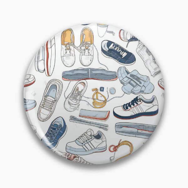 Item preview, Tennis Shoes Collection Knolling | Illustration | 8K designed and sold by Hazmat-AI7.
