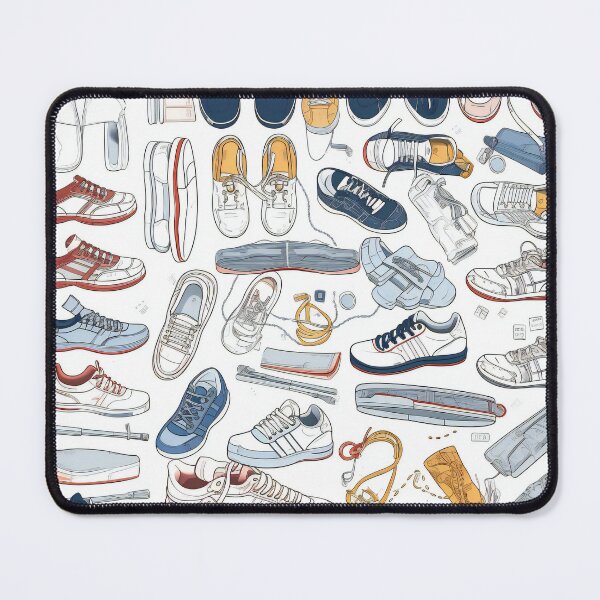 Item preview, Tennis Shoes Collection Knolling | Illustration | 8K designed and sold by Hazmat-AI7.