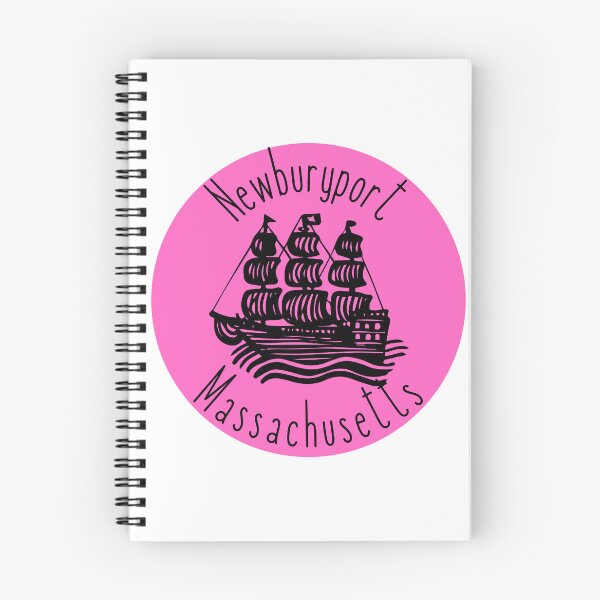 Item preview, Newburyport Massachusetts - pink designed and sold by jechaiyells.