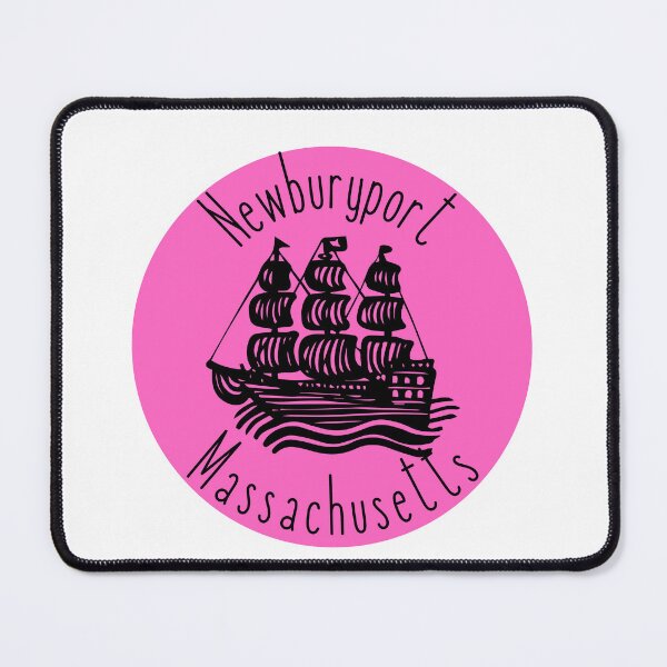 Item preview, Newburyport Massachusetts - pink designed and sold by jechaiyells.