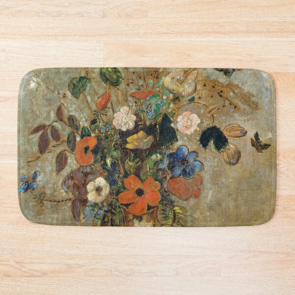 Item preview, Still Life with Flowers (1905) by Odilon Redon designed and sold by BossyCatHome.