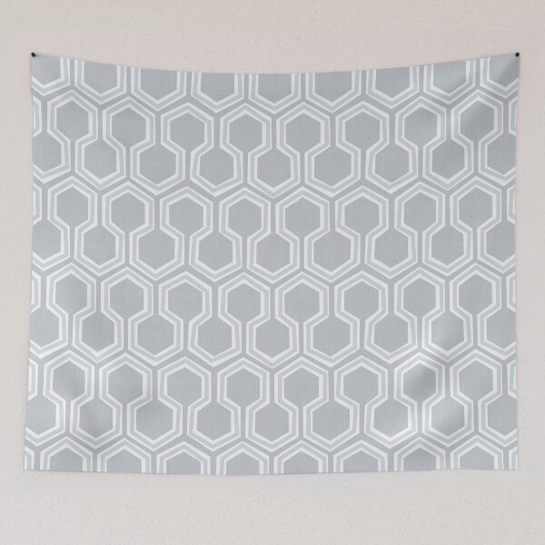 Item preview, Honeycomb Hexagons - Metallic Silver designed and sold by miavaldez.