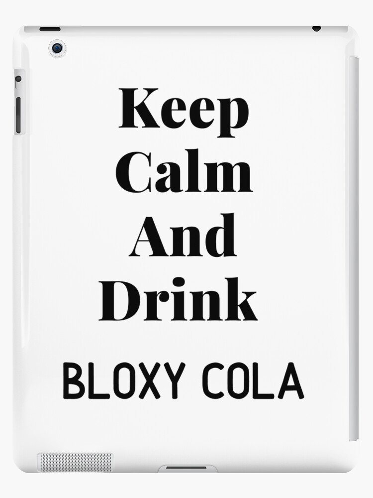 roblox bloxy cola | iPad Case & Skin