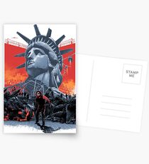 Escape From New York Postcards