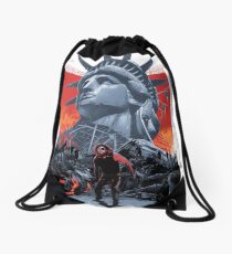 Escape From New York Drawstring Bag