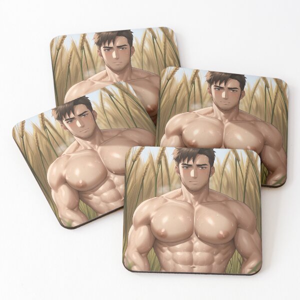 Item preview, Attractive man standing in a wheat field designed and sold by Symerca.