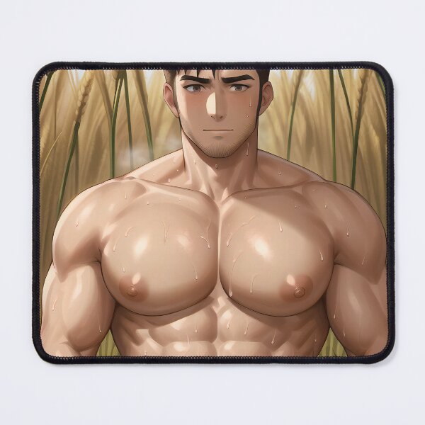 Item preview, Attractive man standing in a wheat field designed and sold by Symerca.