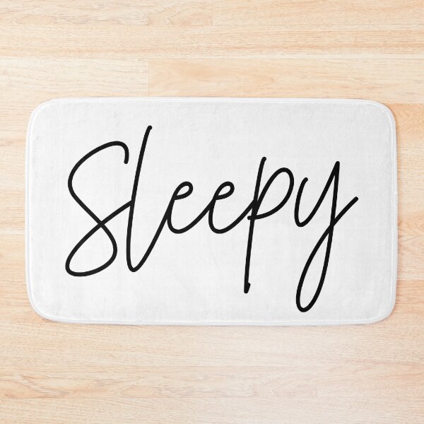 Item preview, Sleepy Typography designed and sold by Nisha Prabhu.