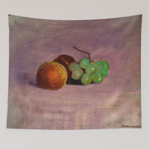 Item preview, Still Life with Fruit (1905) by Odilon Redon designed and sold by BossyCatHome.