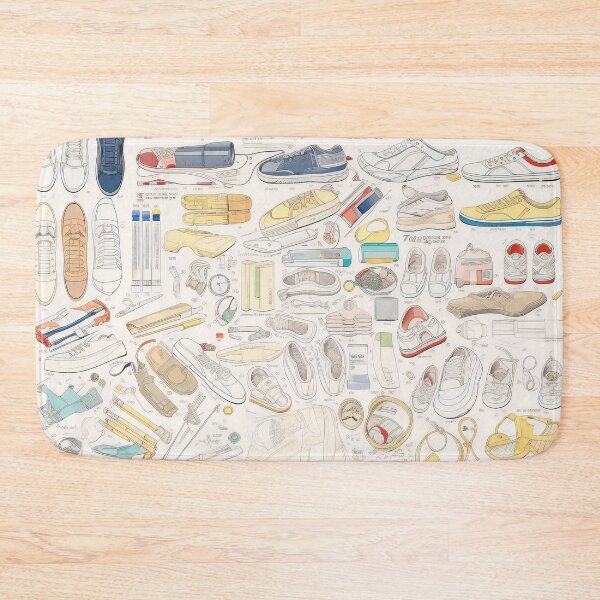 Item preview, Tennis Shoes Collection Knolling | Illustration | 8K designed and sold by Hazmat-AI7.