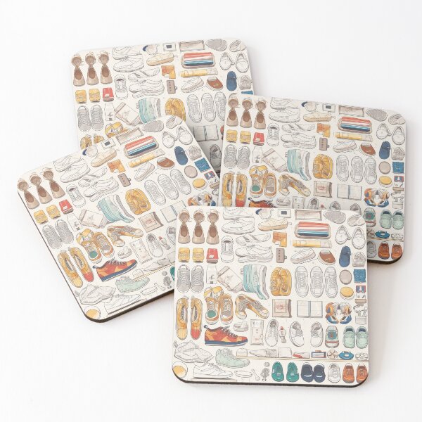 Item preview, Tennis Shoes Collection Knolling | Illustration | 8K | designed and sold by Hazmat-AI7.