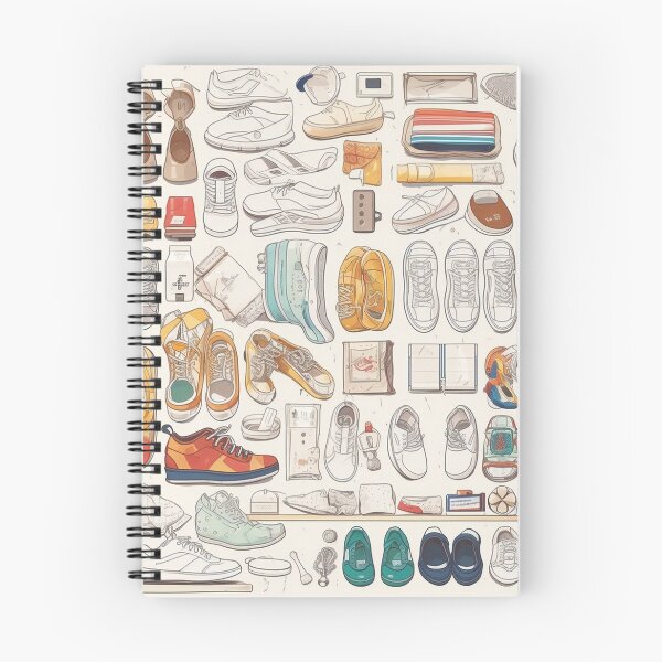 Item preview, Tennis Shoes Collection Knolling | Illustration | 8K | designed and sold by Hazmat-AI7.