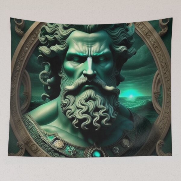Item preview, Neptune God Of The Sea designed and sold by BiancaDPetals.