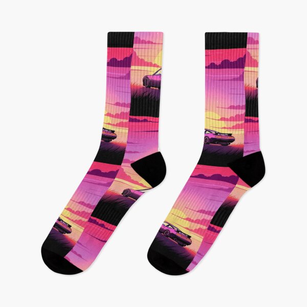 Item preview, Sunset Car - 80s Cyberpunk  designed and sold by RESToRAPTOR.