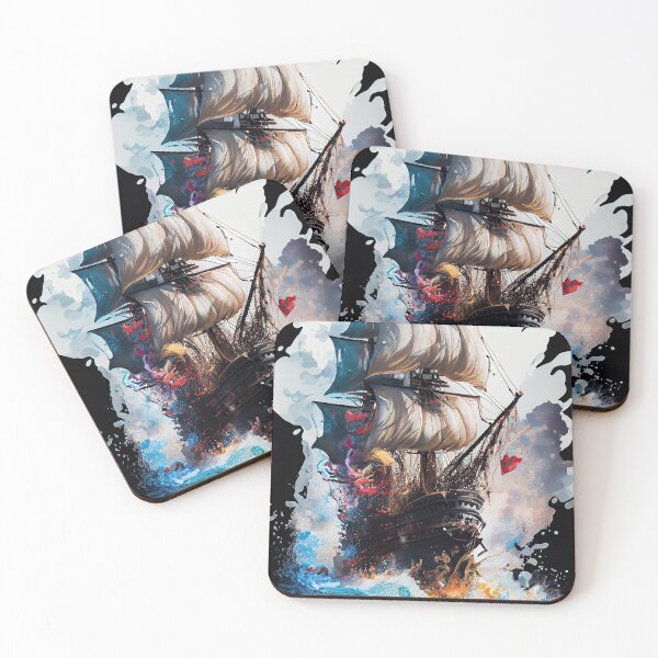Item preview, Black Bart's Galleon designed and sold by OccultDreams.